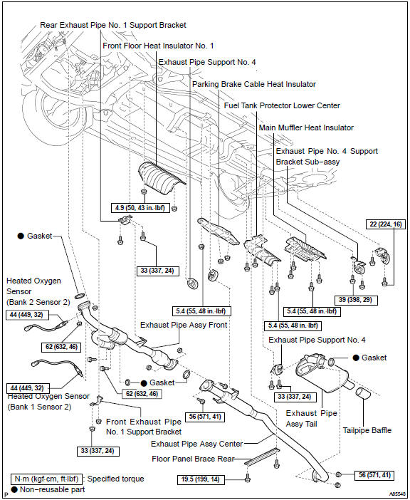 Toyota Camry O2 Sensor Bank 1 Sensor 1 ~ Best Toyota